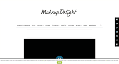 Desktop Screenshot of makeupdelight.com